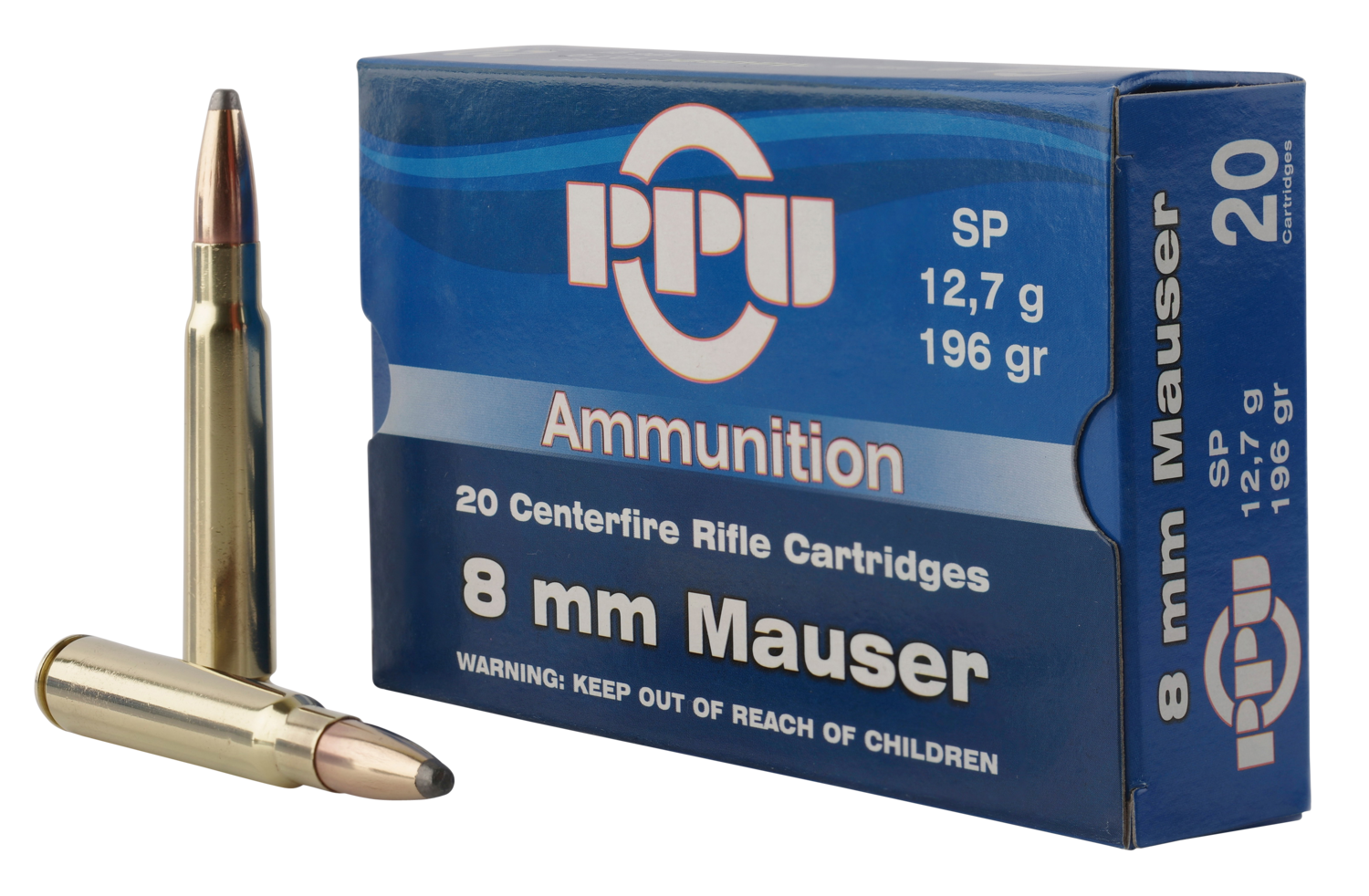 Ppu Metric Rifle, Ppu Pp8s        8mmmau      196 Sp           20/10