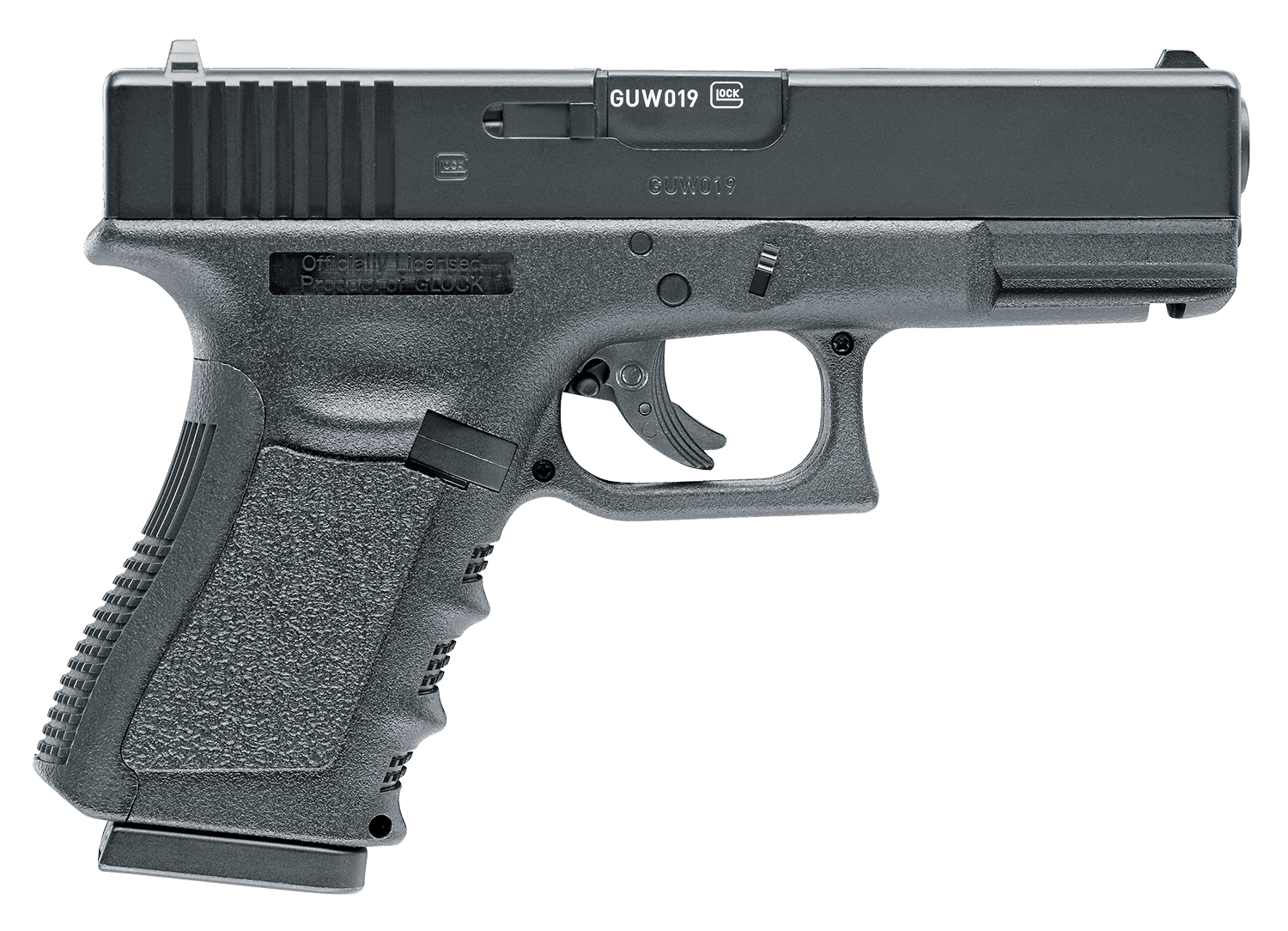 Glock Air Pistol Glock 19, Uma 2255200 Umarex Glk G19 G3 177 Black