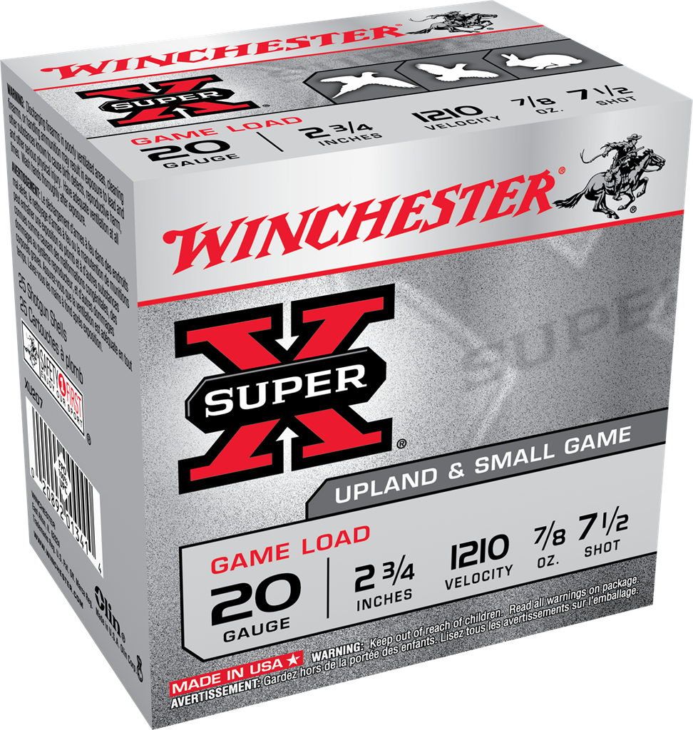Winchester Ammo Super X, Win Xu207     Supx Game                      25/10