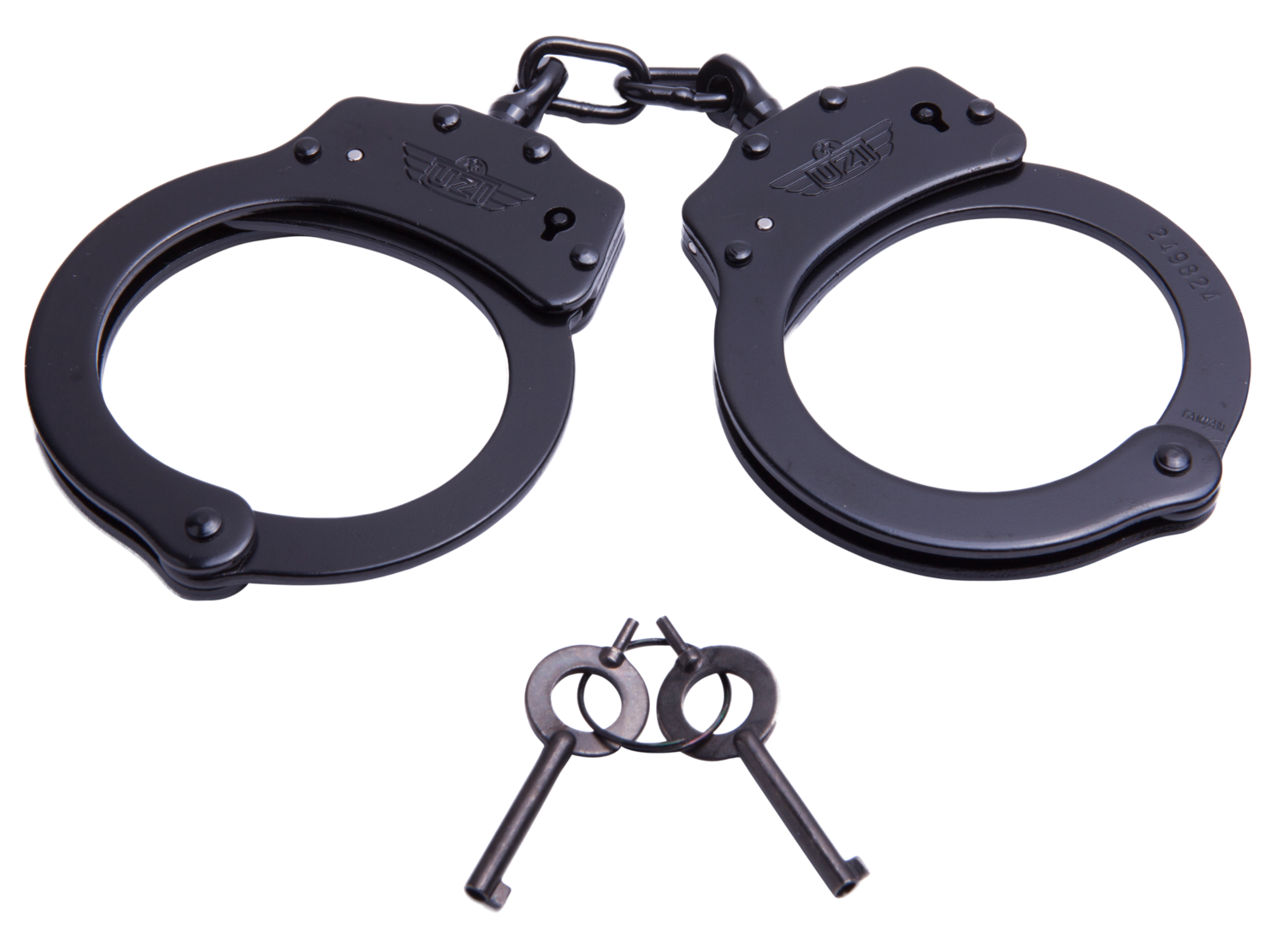Uzi Accessories Handcuffs, Camp Uzihccb      Uzi Chain Cuff Black