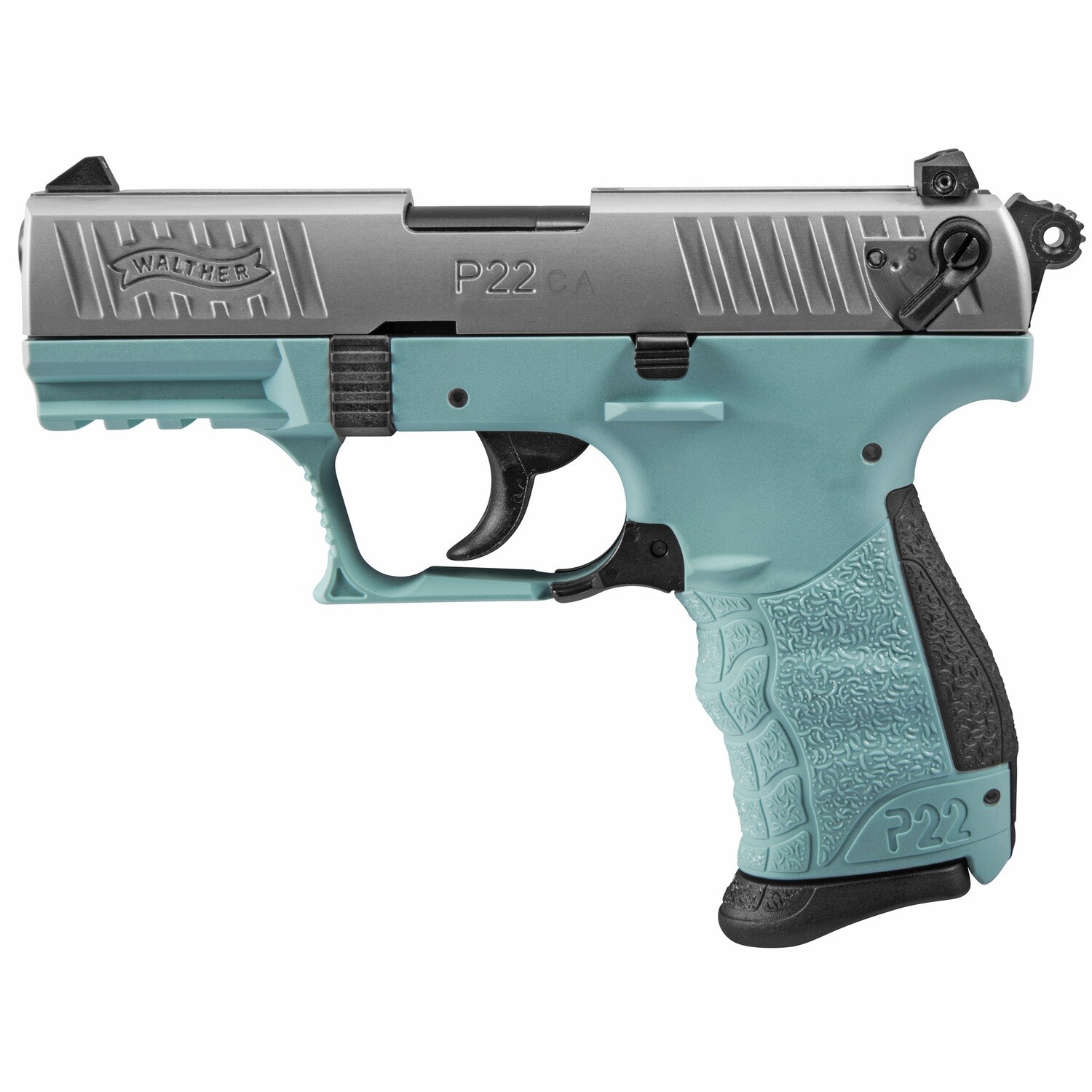 Wal P22 22lr 3.4" 10rd Angel Blue Ca