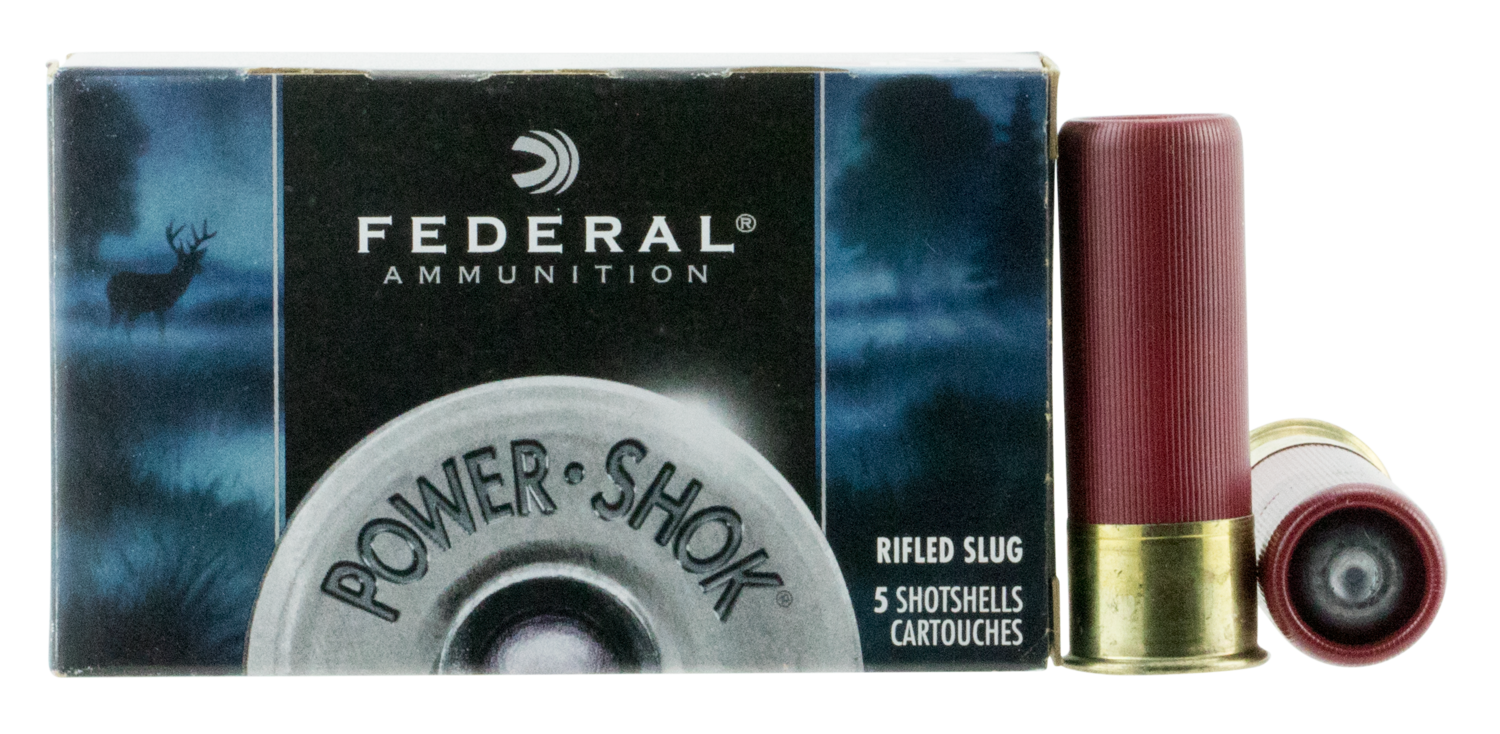 Federal Power-shok, Fed F130rs            12 Smag    Slug         5/50