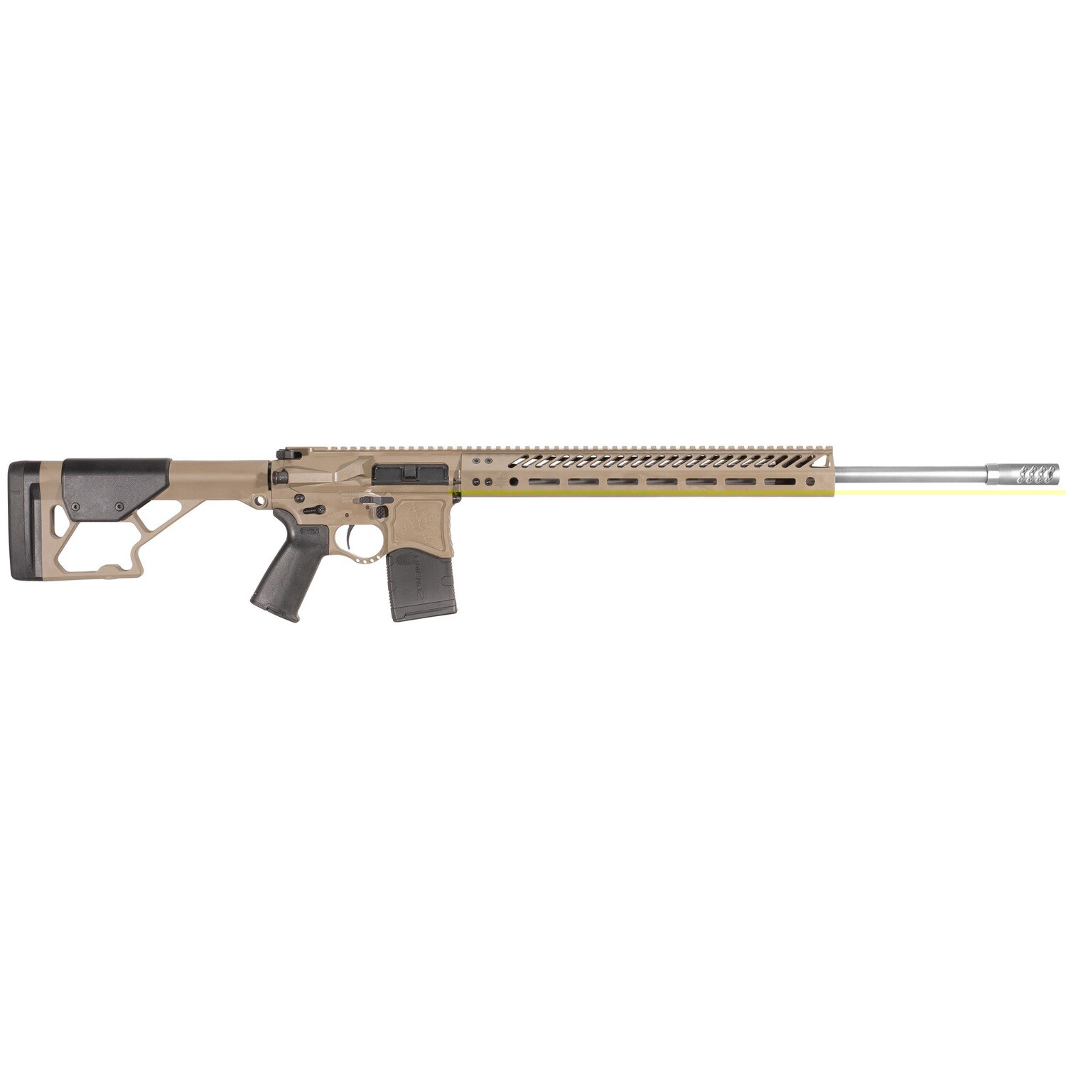 Seekins Dmr 6mm Arc 22" 30rd, Color/Finish: Flat dark earth