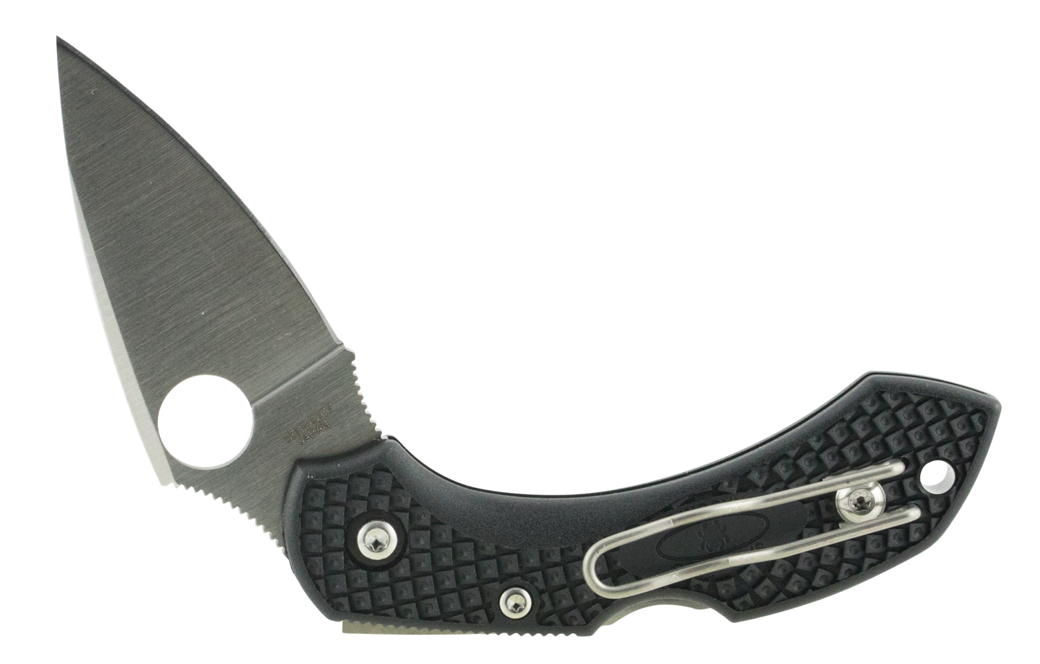 Spyderco Dragonfly 2, Spy C28pbk2     Drgnfly 2 Flt Grnd Pln  2.25   Blk