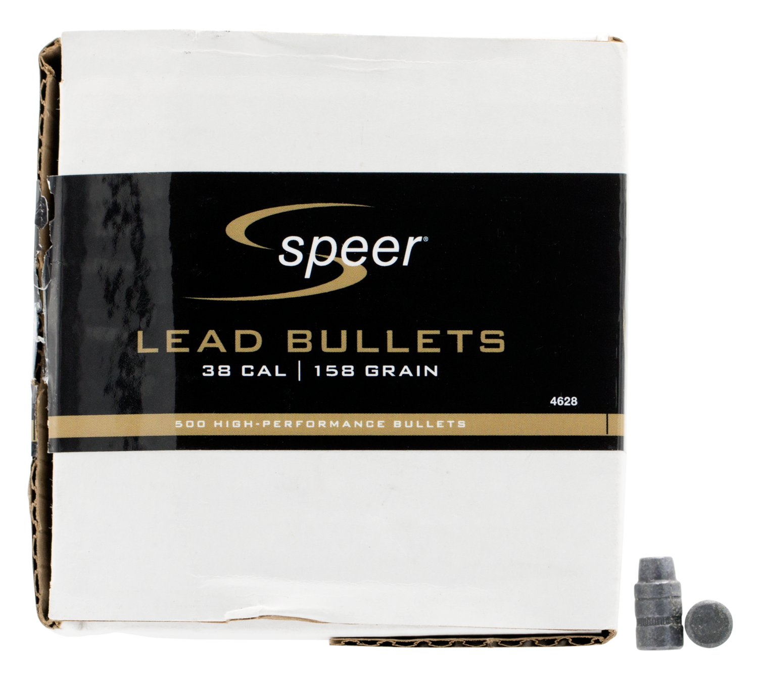 Speer Ammo Handgun, Speer 4628      Bull .358 158 Swc Hp         500/1