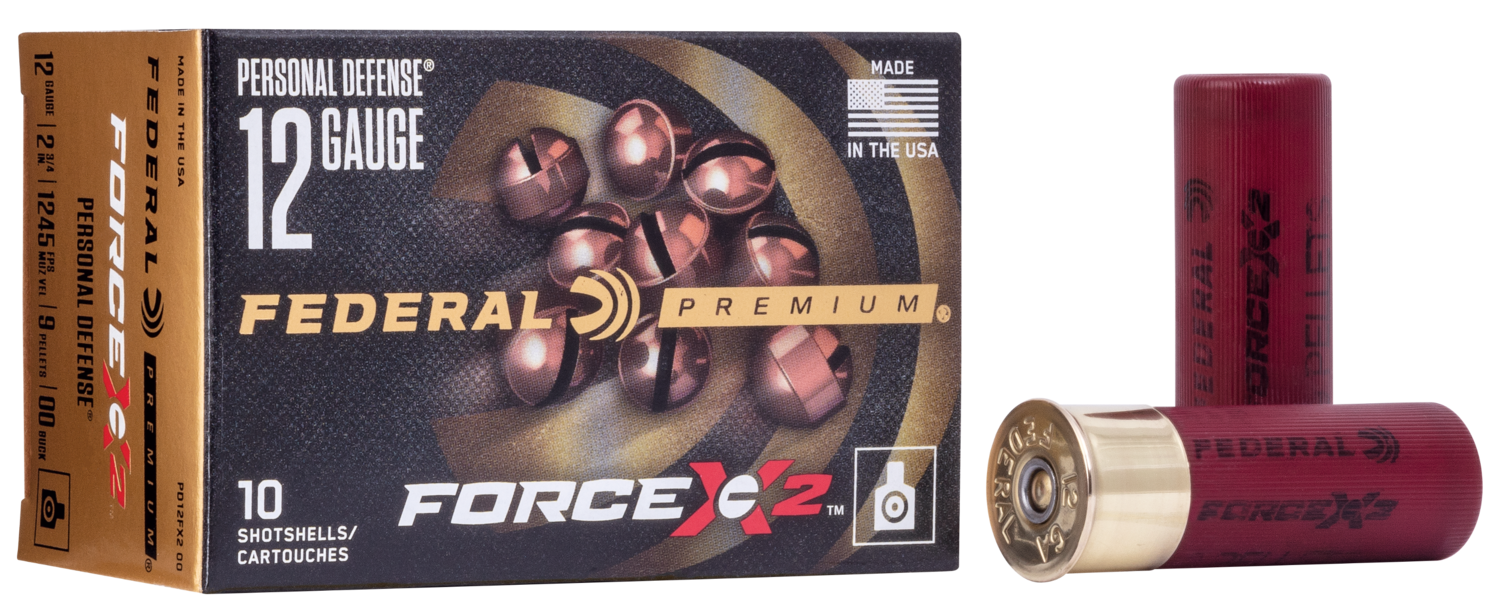 Federal Premium, Fed Pd12fx200 Force      12 00     Buck      10/25