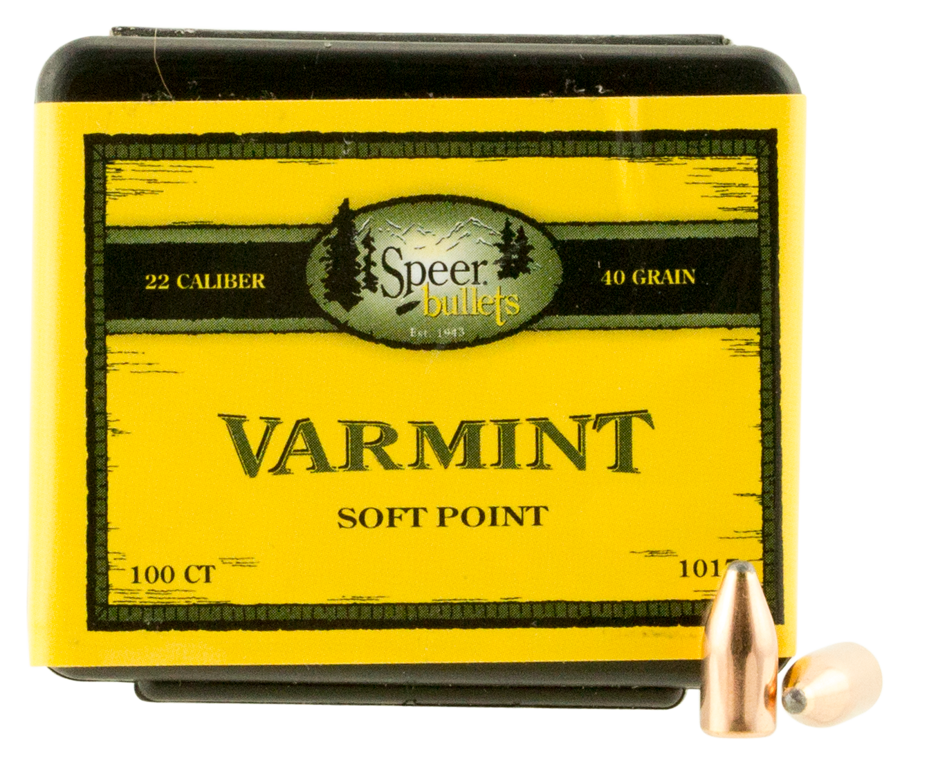 Speer Bullets Rifle Hunting, Speer 2453      Bull .358 250 Sptzr           50/5