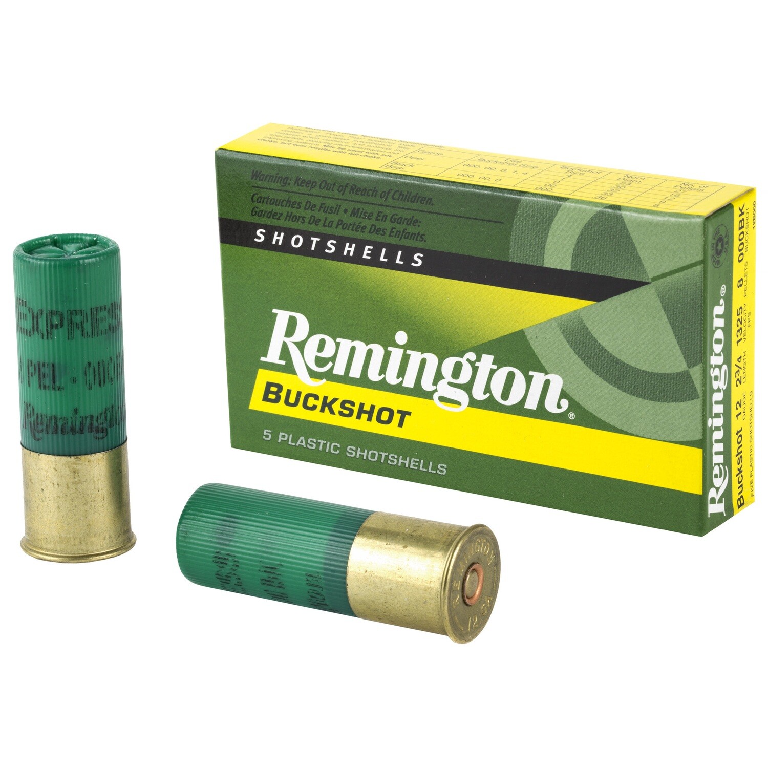 Rem Exp 12ga 2.75" 000 Bck 5/250