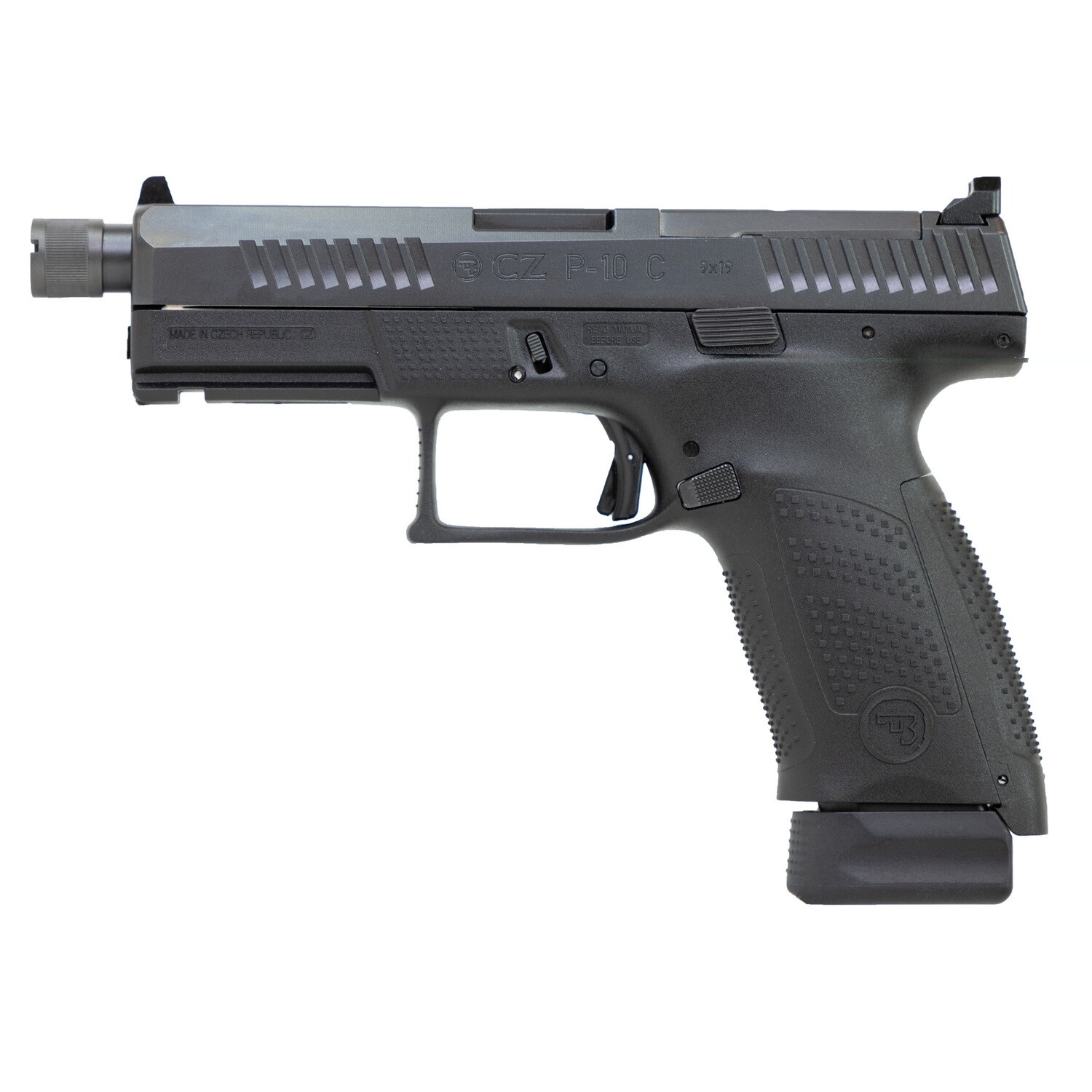 Cz P-10c Sr Or 9mm 4.61" 17rd Blk