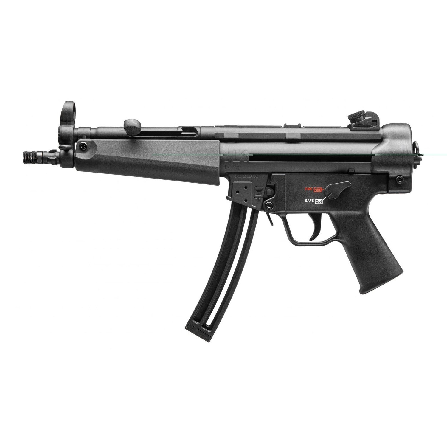 Hk Mp5 Pstl 22lr 8.5" Blk, Capacity: 25 rounds