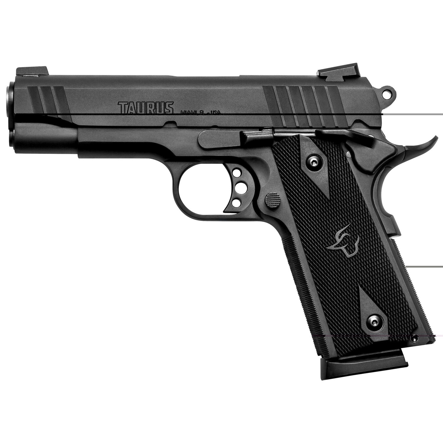 Taurus 1911 Cmdr 45acp 4.2" 8rd Blk
