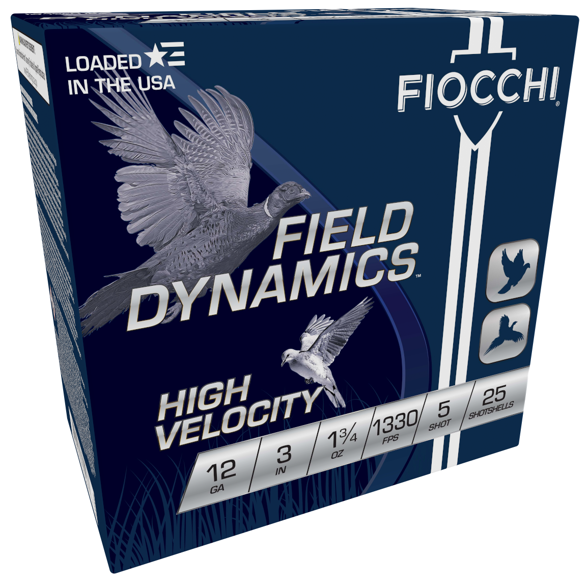 Fiocchi Field Dynamics, Fio 123hv5    High Vel      13/4             25/10