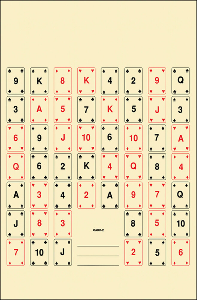 Action Target Inc Entertainment, Action Card2100       Playng Card2 Target   100 Bx