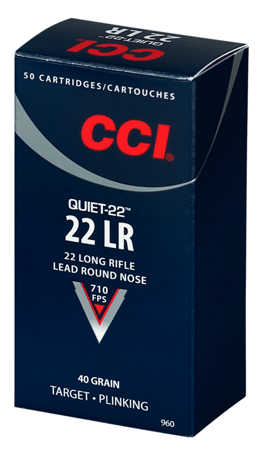Cci Quiet-22, Cci 960   22 Lr Quiet 40 Lrn                50/100