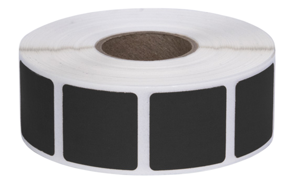 Action Target Inc Pasters, Action Past/bk        Pastersblck  7/8" Sq  1000ct
