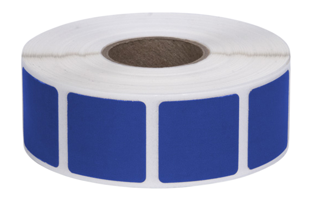 Action Target Inc Pasters, Action Past/txbl      Pastersblue  7/8" Sq  1000ct