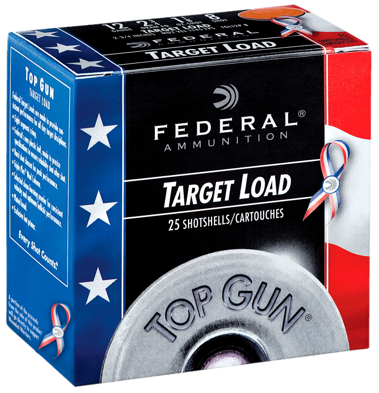 Federal Top Gun, Fed Tgl12us8   Top Gun 12   11/8 Rwb         25/10