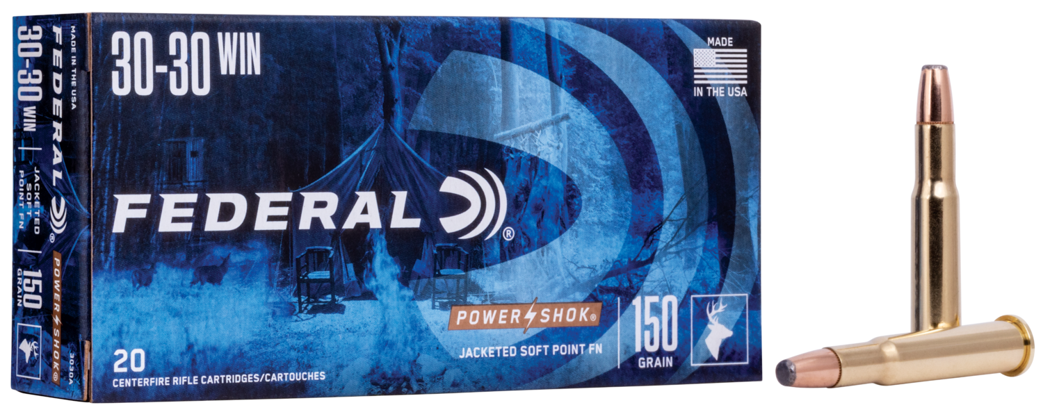Federal Power-shok, Fed 3030a          3030    150 Sp            20/10