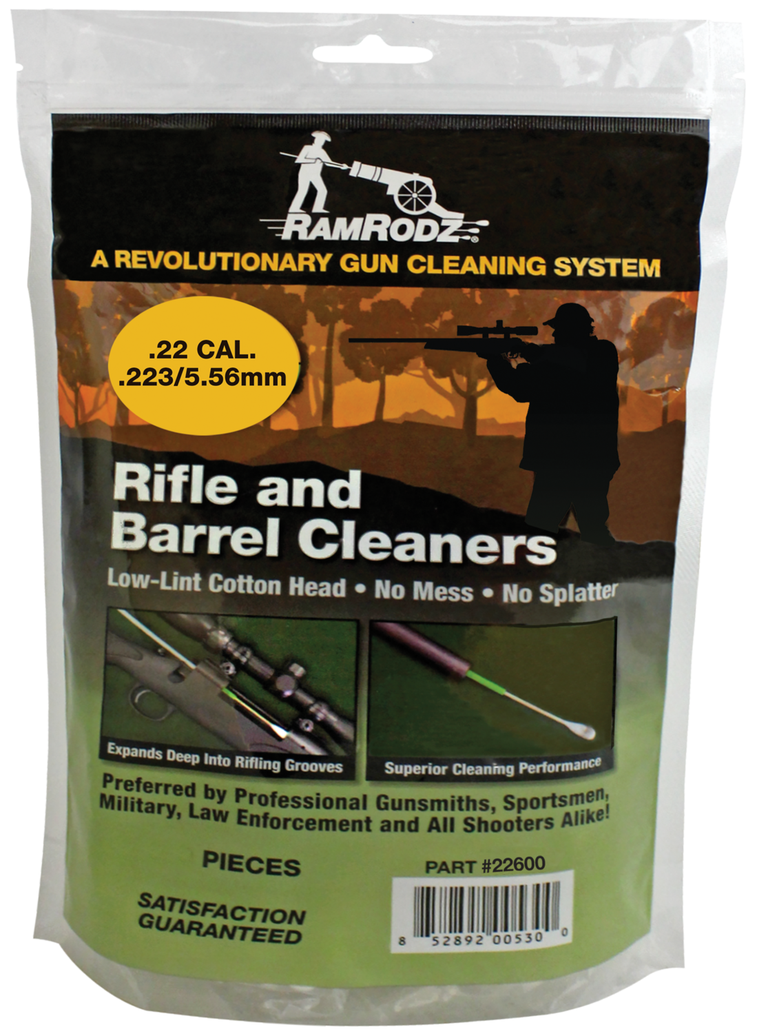 Ramrodz Barrel Cleaner, Ramrodz 22600  223/5.56 Ar-15 Special Cln Tool 600
