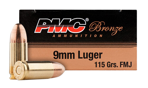 Pmc Bronze, Pmc 9abp     9mm     115 Fmj      Battle Pk  300/3