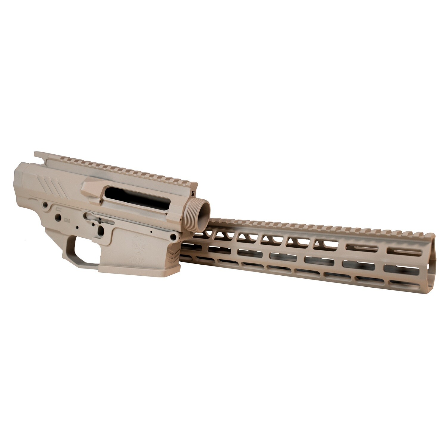 Ggp Ar10 Billet Rcvr Set Hg, Color/Finish: Flat Dark earth