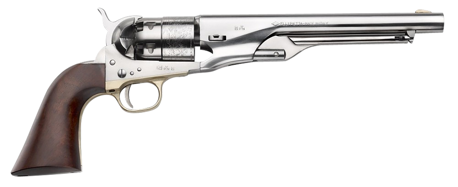Pietta (emf Company Inc) 1860, Pietta Pf60os448    1860 Old Silver .44cal 8"