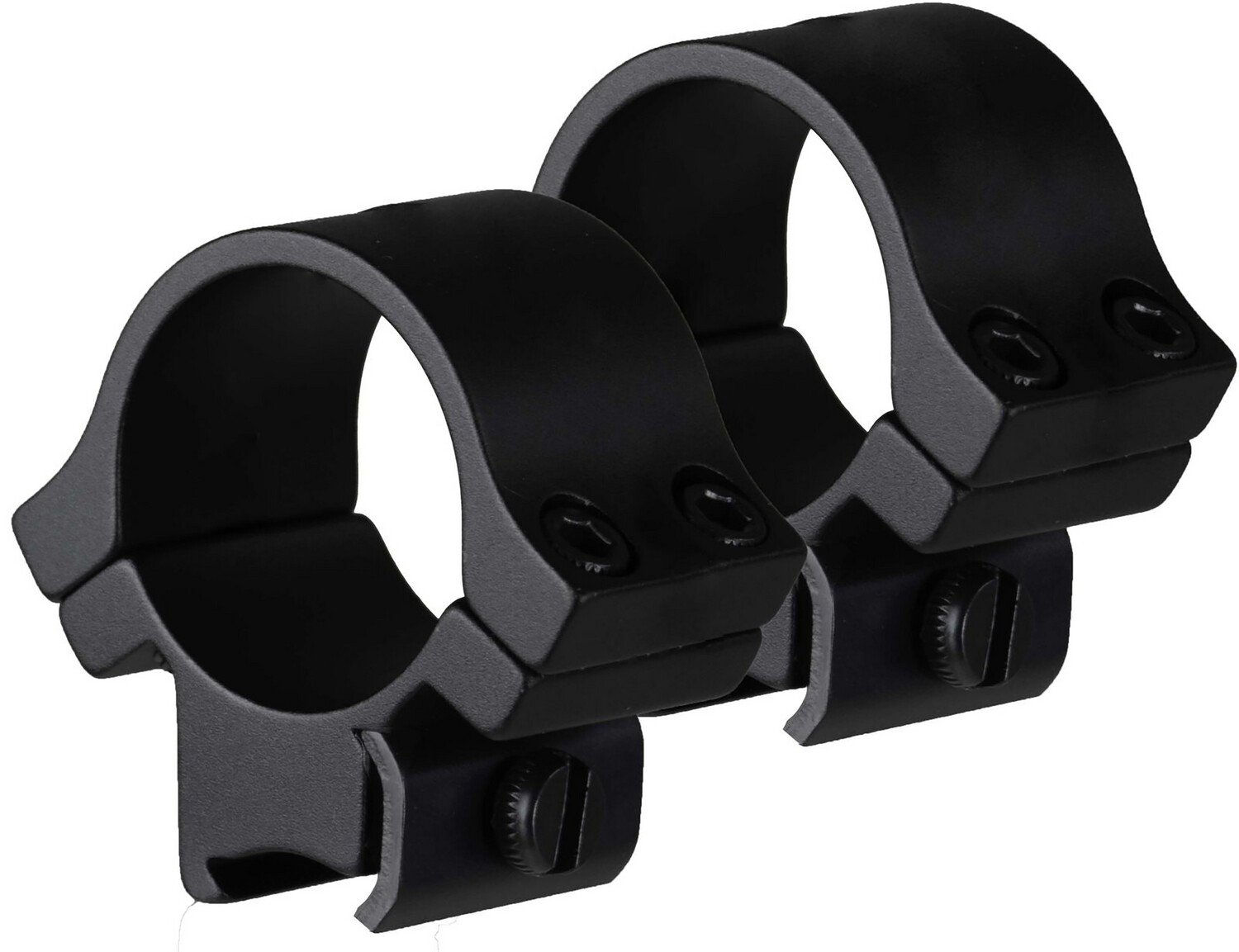 Truglo Scope Ring Set, Tru Tg-tg8961b3  Rings Quad Med 1   22 Air Blk