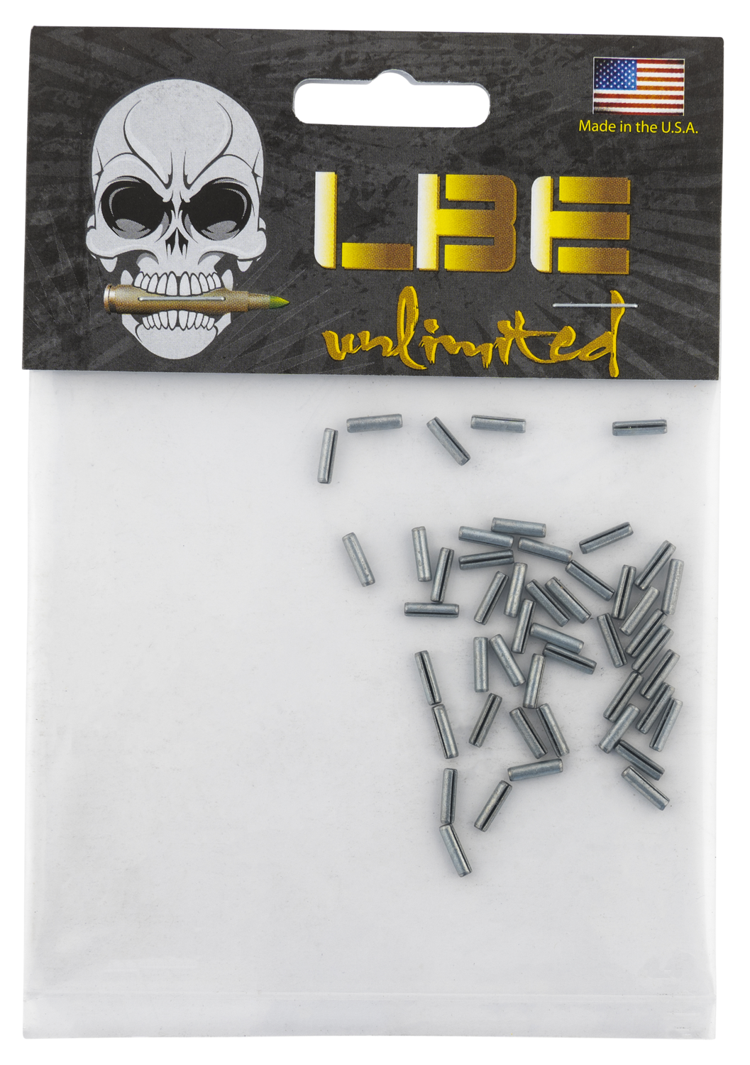 Lbe Unlimited Gas Tube, Lbe Argtrp50pk   Ar15 Gastube Roll Pin        50pk