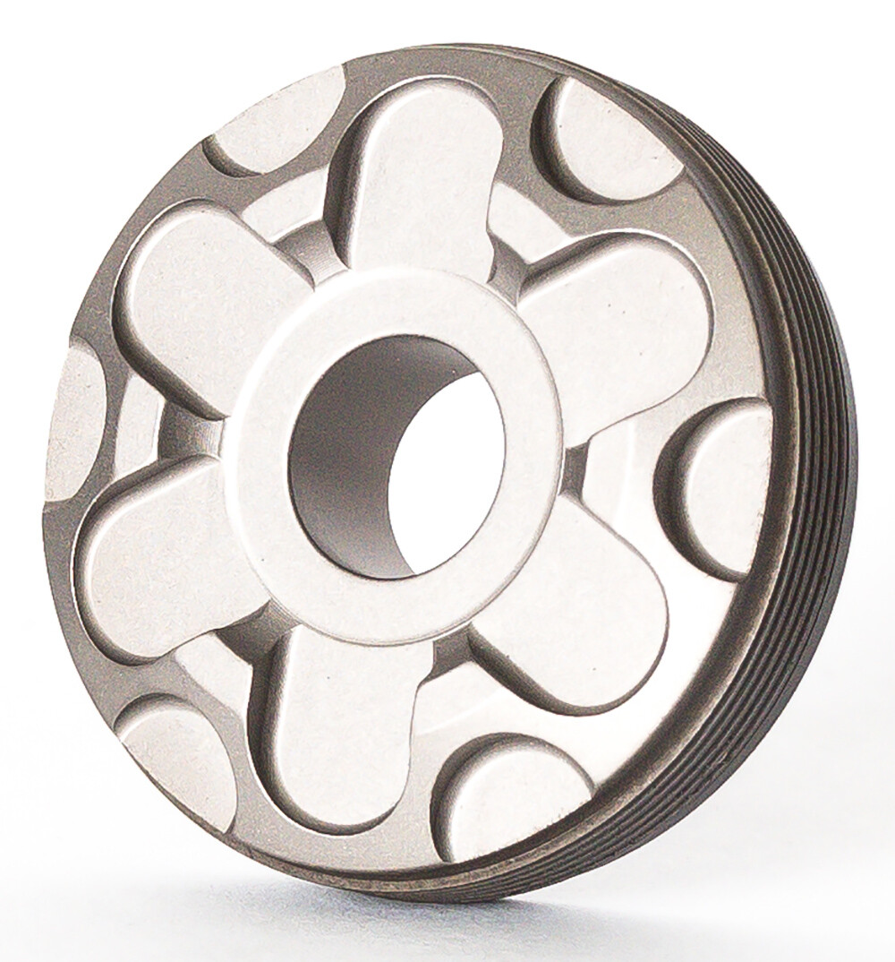 Rugged Suppressor Ti Front Cap, Rugged Fc005     Ti Front Cap - 7.62mm