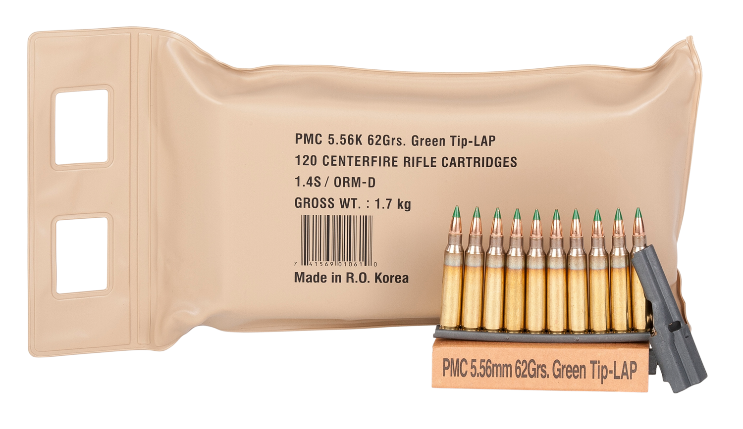 Pmc X-tac, Pmc 556(m855)bp 5.56  62 Lap      Battle Pk  120/5