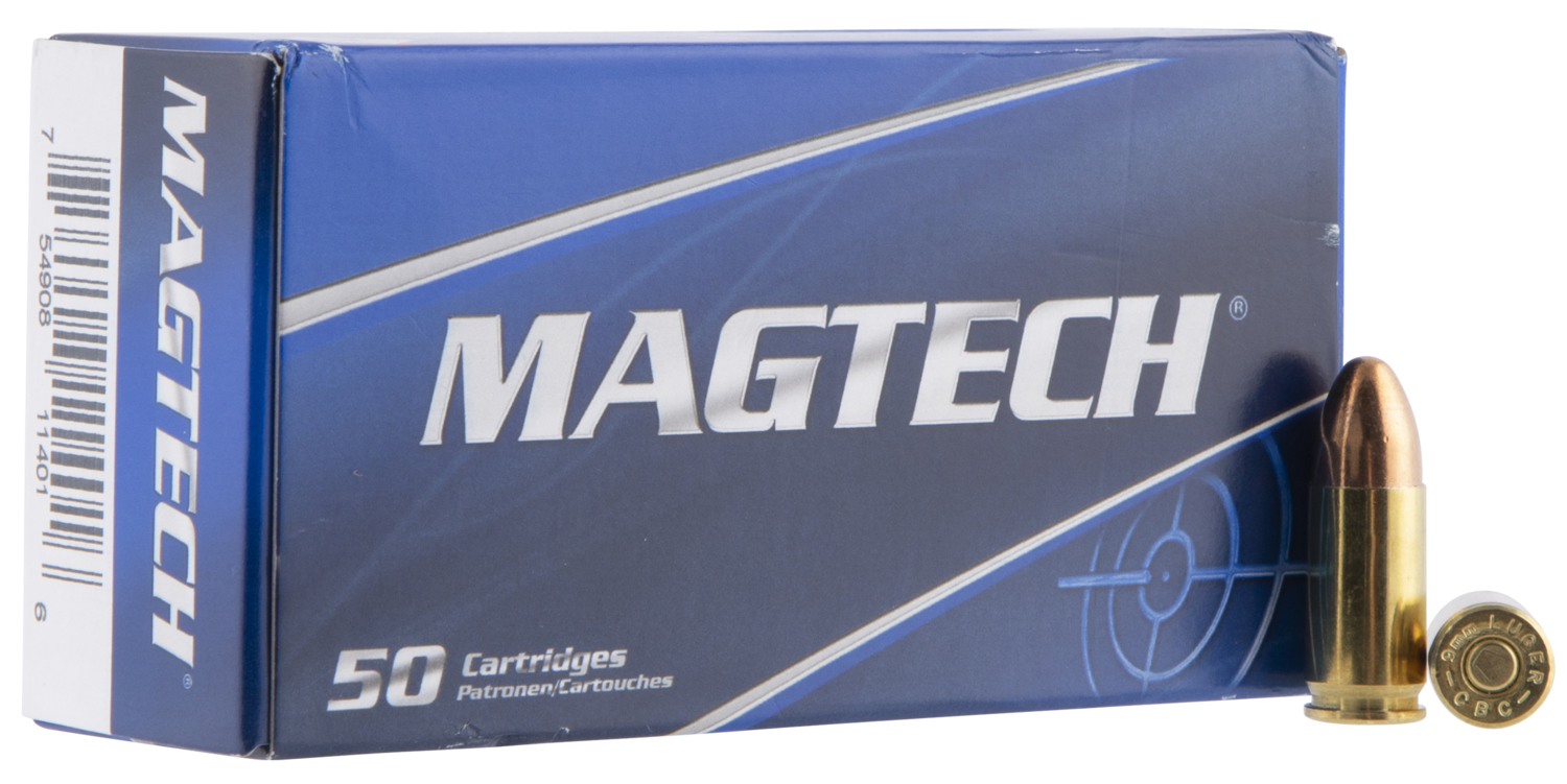 Magtech Range/training, Magtech 9a         9mm     115 Fmj           50/20