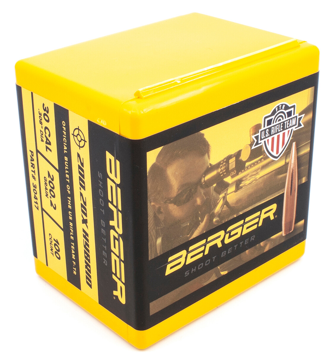 Berger Bullets Hybrid Target, Berg 30417 Bull .308 200g 20x Trgt 100