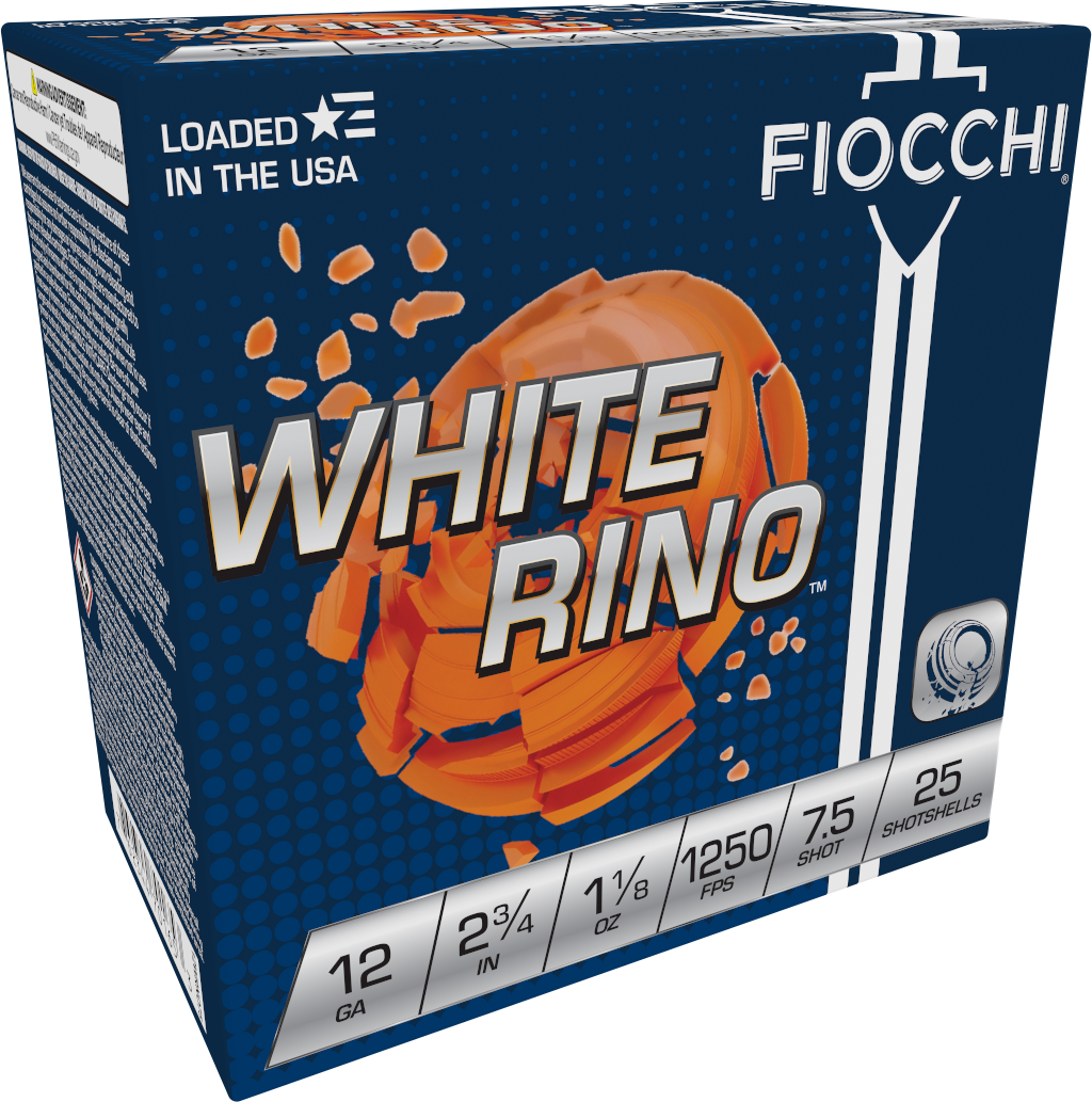 Fiocchi Exacta Target, Fio 12wrno75  Wt Rhino Trgt 11/8             25/10