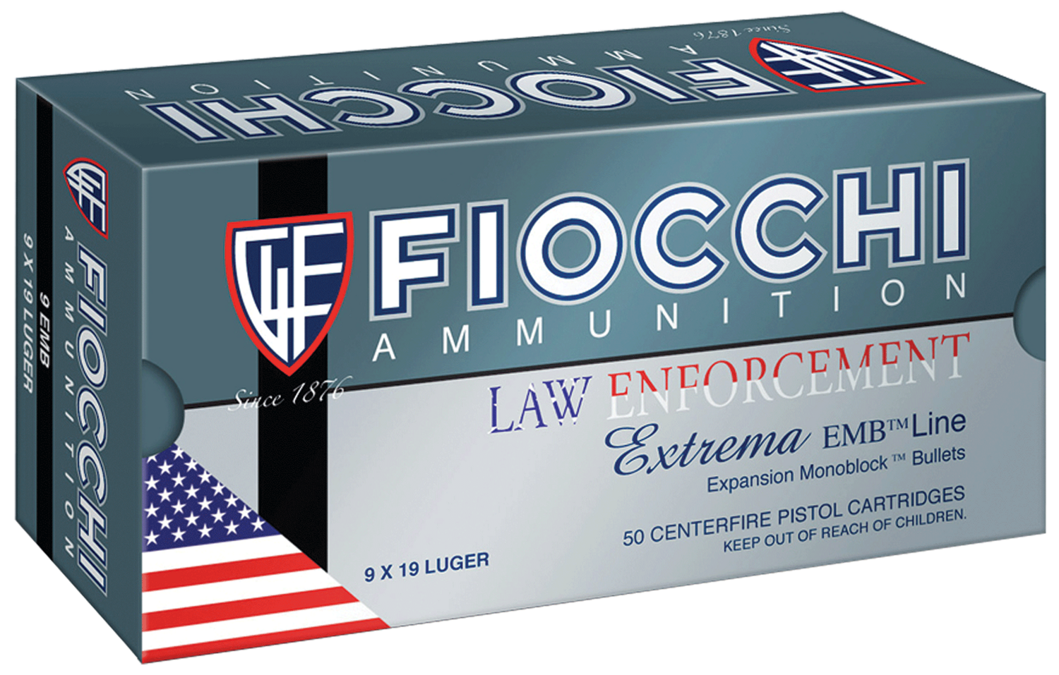 Fiocchi Heritage, Fio 9x18      9x18 Ult Pol 100 Fmjtc         50/20