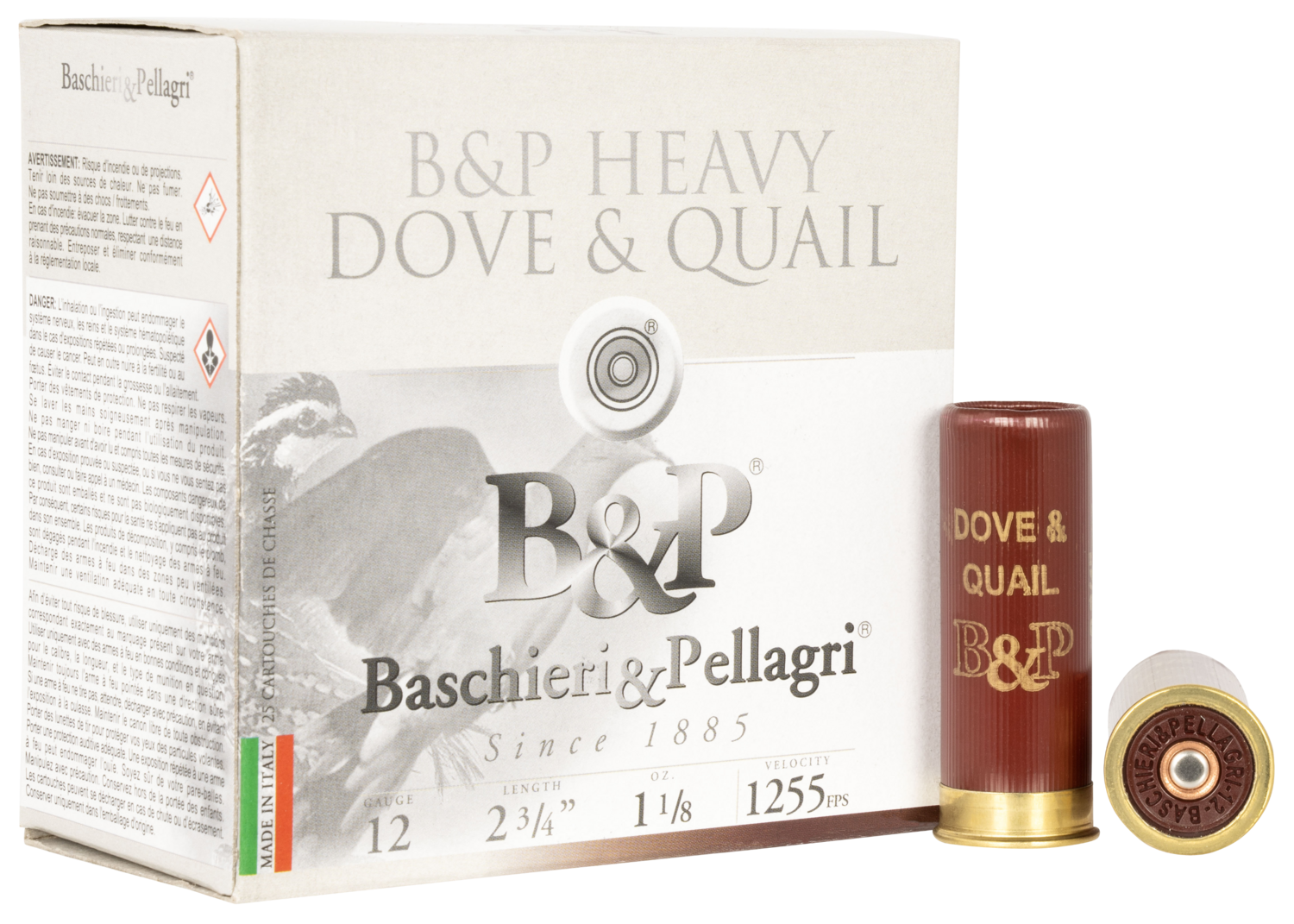 Fiocchi B&p Heavy, B&p 12b18d6 Dove & Quail 12 Ga. 1 1/8 Oz  #6 25/10