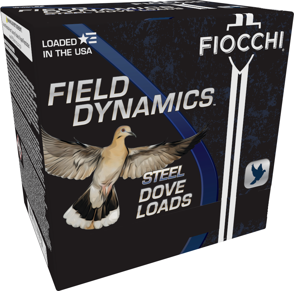 Fiocchi Field Dynamics, Fio 12dls187  Steel Dv/qu   11/8             25/10