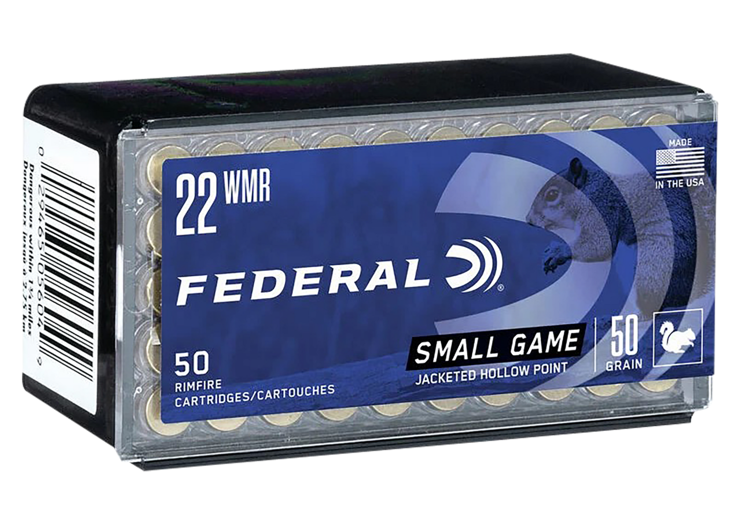 Federal Small Game & Target, Fed 757       22wmr 50 Jhp                   50/60