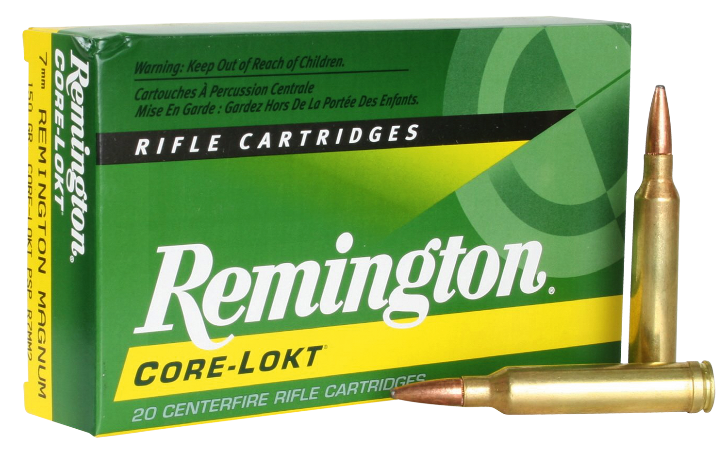 Remington Ammunition Core-lokt, Rem 29487 R7mm2   7mm Mag   150 Psp          20/10