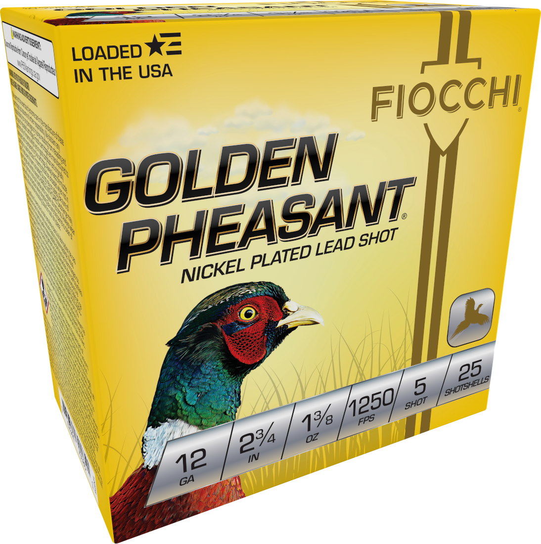 Fiocchi Golden Pheasant, Fio 28gp5     Gld Phsnt      7/8             25/10