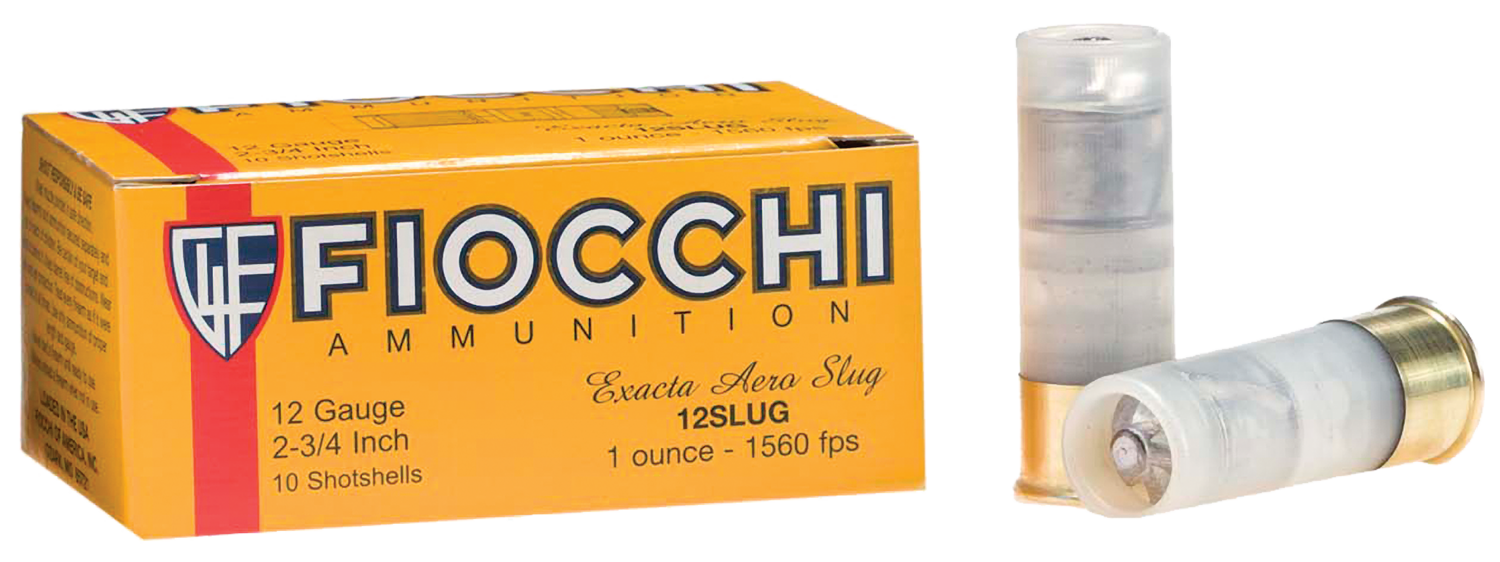 Fiocchi Defense Dynamics, Fio 12slug    12 Aero 1oz   Slug             10/25