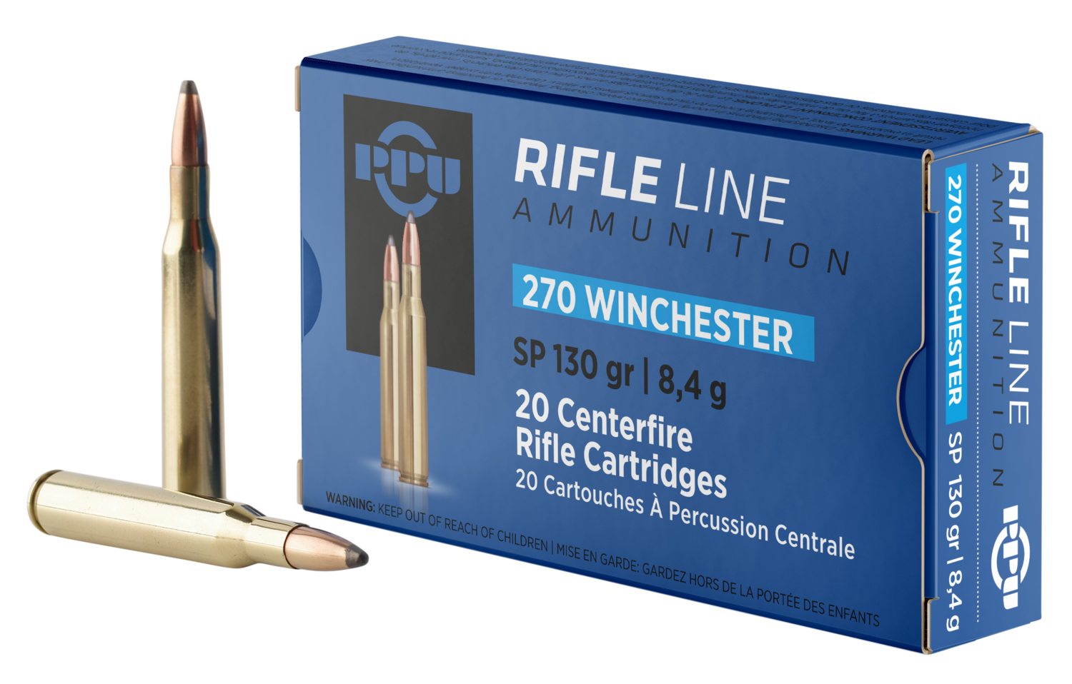 Ppu Standard Rifle, Ppu Pp2701      270         130 Sp           20/10