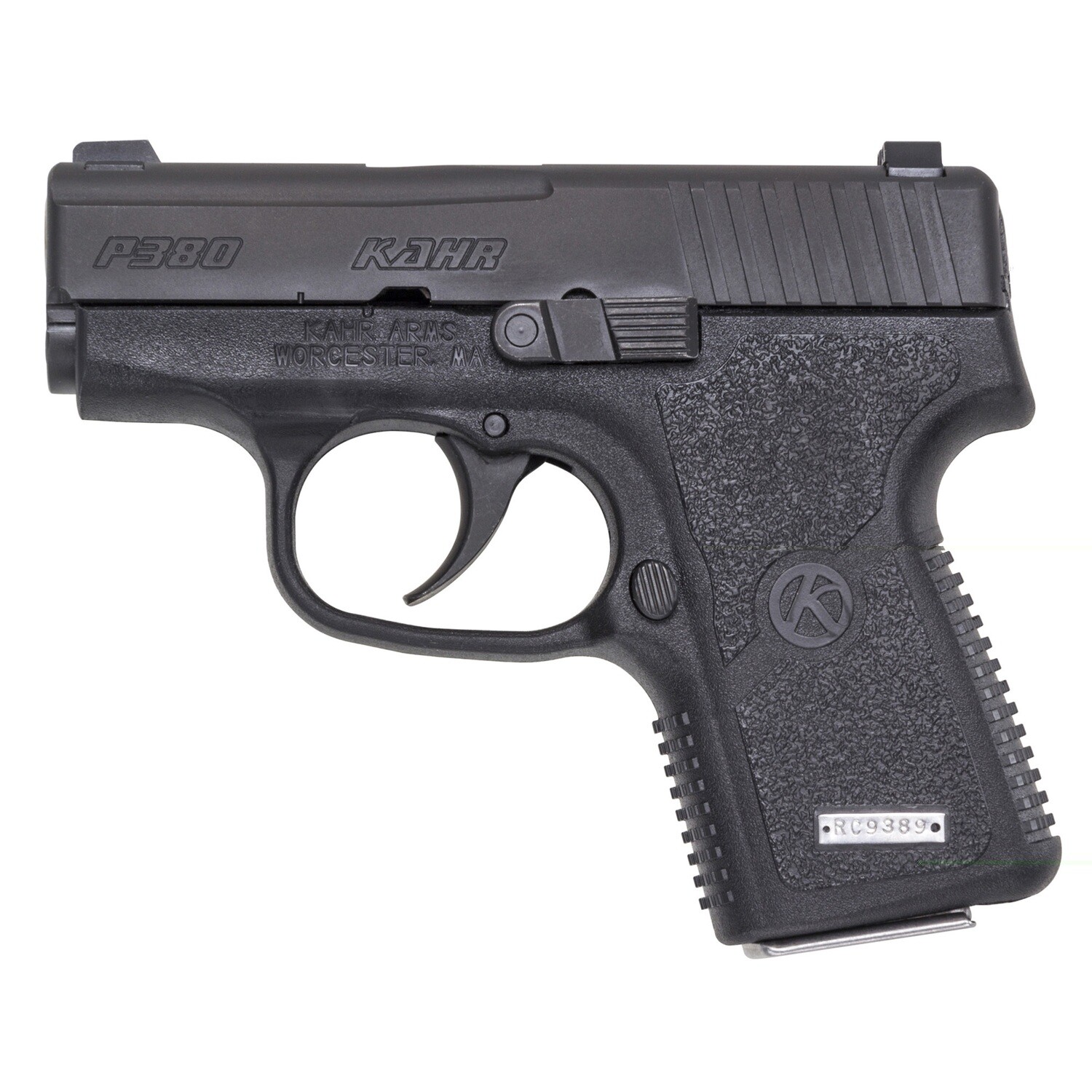 Kahr P380 380acp 2.53" 7rd Blk Ns