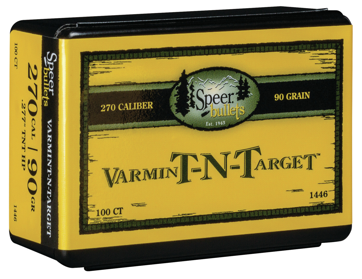 Speer Bullets Tnt, Speer 1446      Bull .277  90 Tnt Hp         100/5