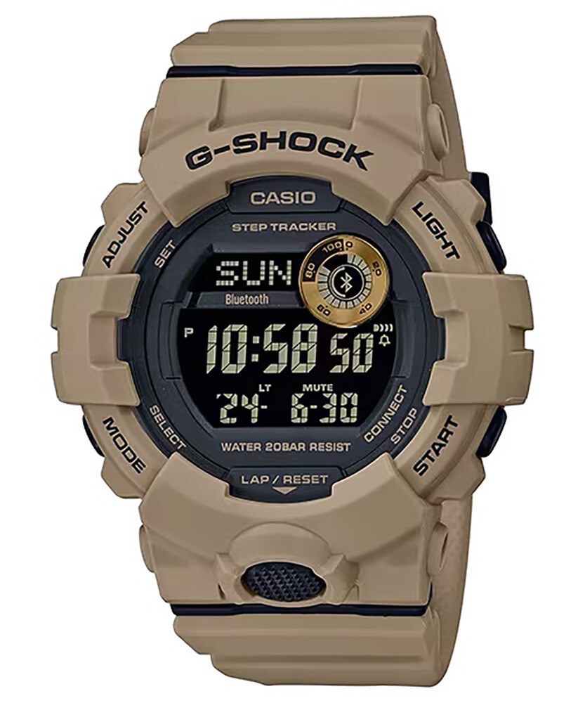 G-shock/vlc Distribution G-shock, Gshock Gbd800uc5   Tactical Move Power Trnr    Tan