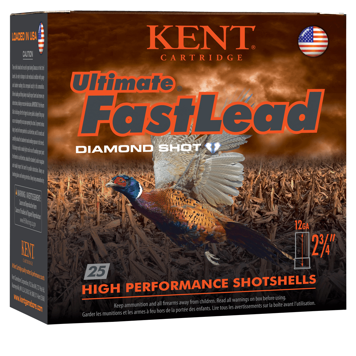 Kent Cartridge Ultimate Fast Lead, Kent K122ufl426   2.75 11/2 Ult Fast Ld      25/10