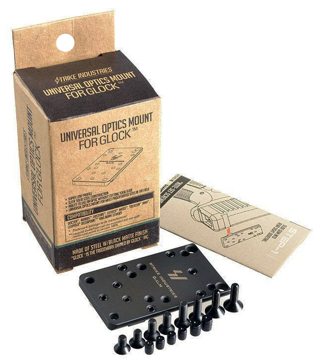 Strike G.u.m., Si Glock-gum          Glock Univ Optic Mount