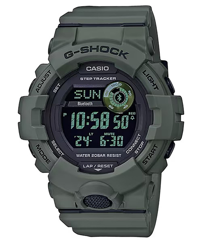 G-shock/vlc Distribution G-shock, Gshock Gbd800uc3   Tactical Move Power Trnr    Grn