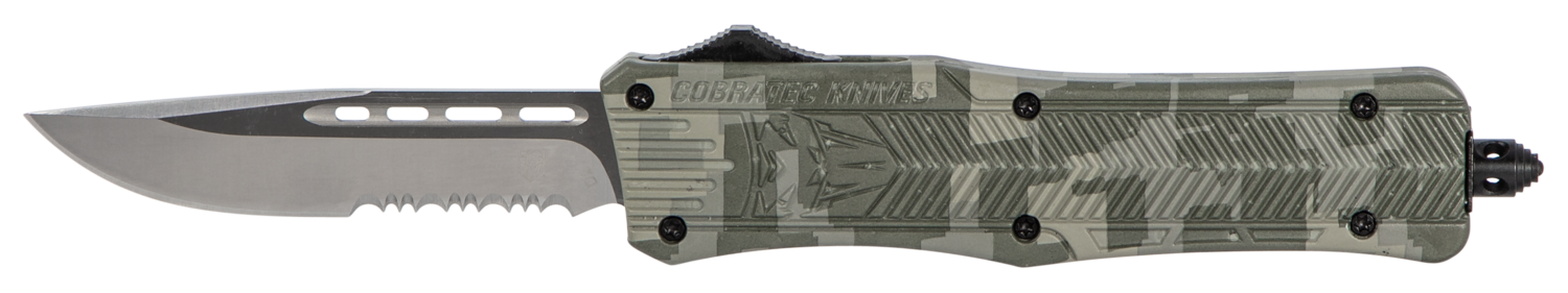 Cobra Tec Knives Llc Ctk-1, Cobra Madcctk1mds    Med Ctk1  Serr Drop Digicamo