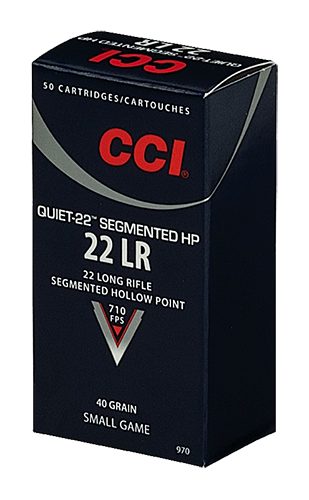 Cci Quiet-22, Cci 970   22 Lr Quiet 40 Shp                50/100