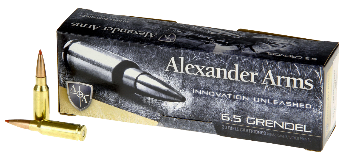 Alexander Arms Sst, Alex Ag129sstbx  6.5 Grn 129 Sst            20/10